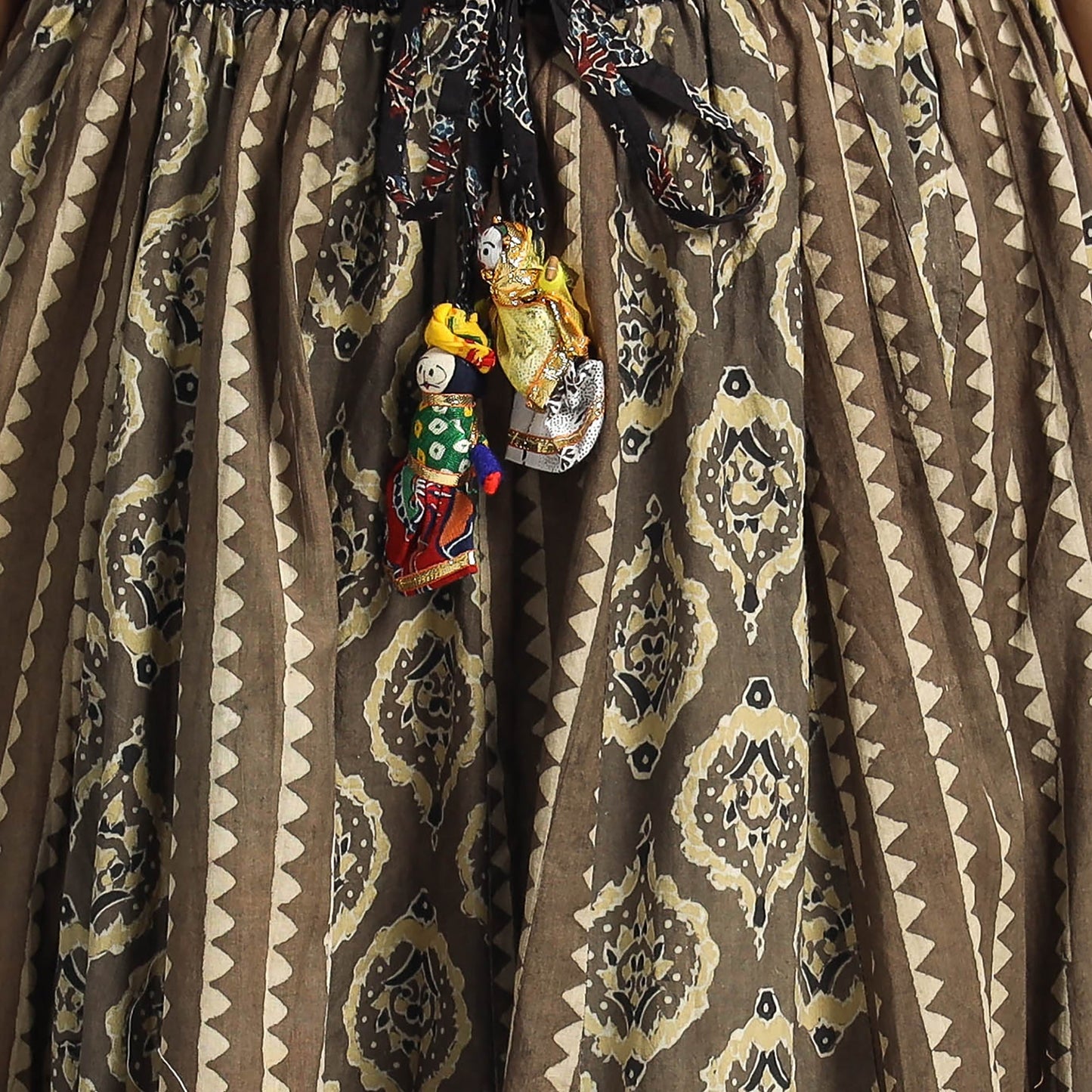 ajrakh long skirt