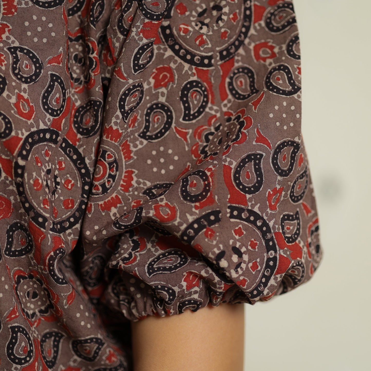 Ajrakh Crop Top