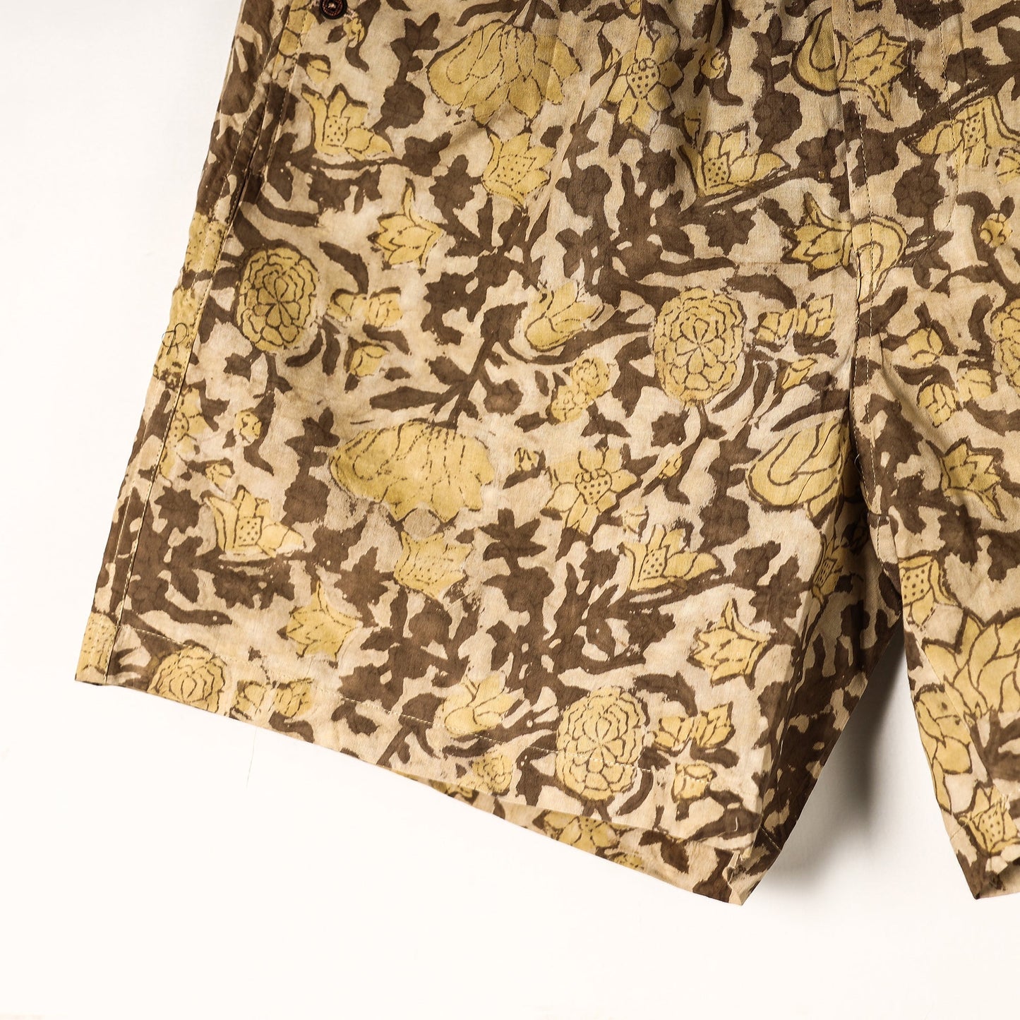 Ajrakh Block Printed Cotton Unisex Boxer/Shorts