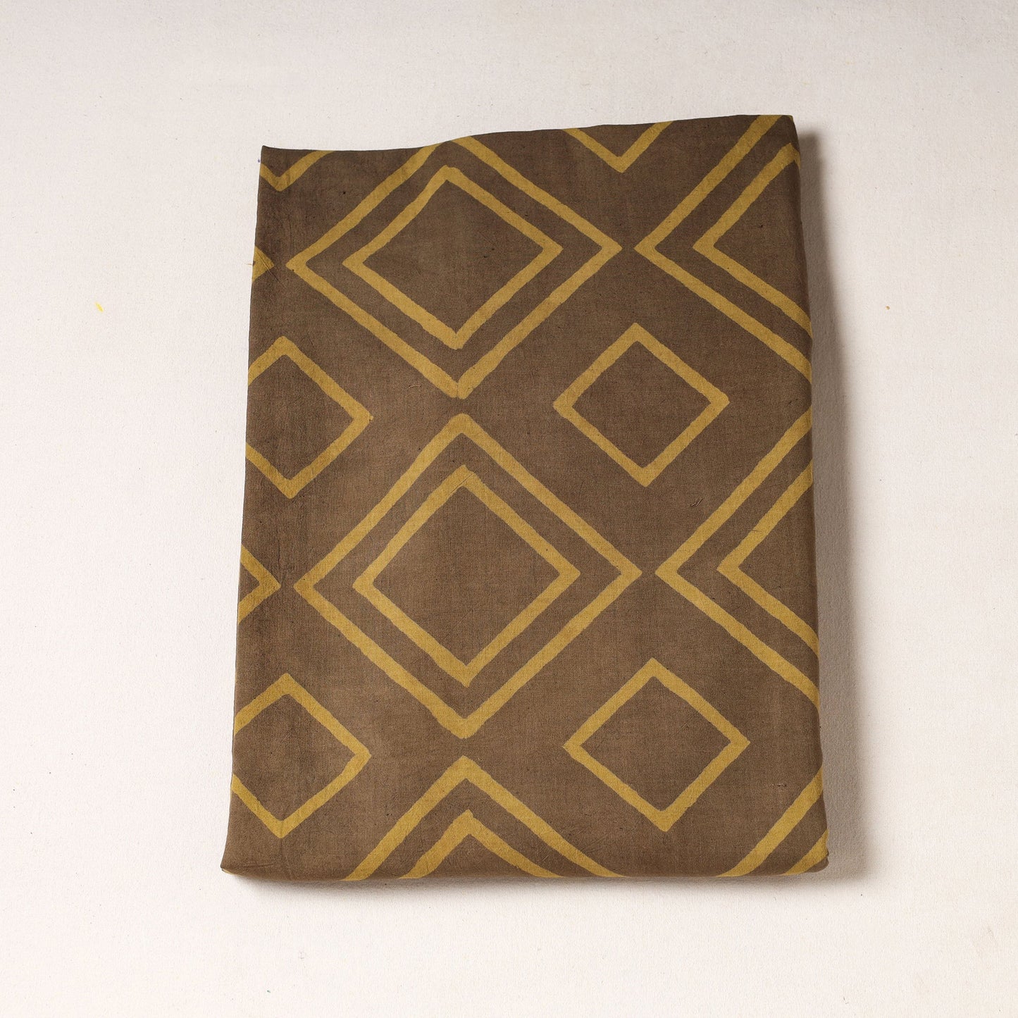 Ajrakh Hand Block Printed Cotton Precut Fabric