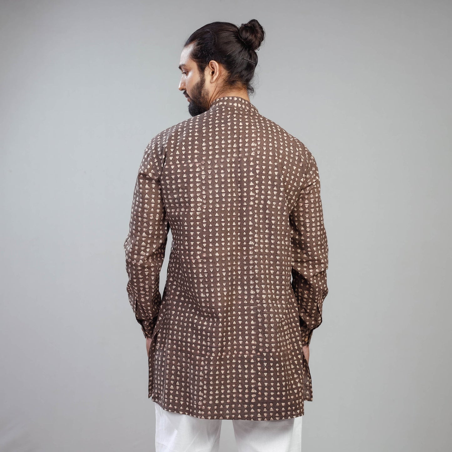 Block Printed Men Kurta