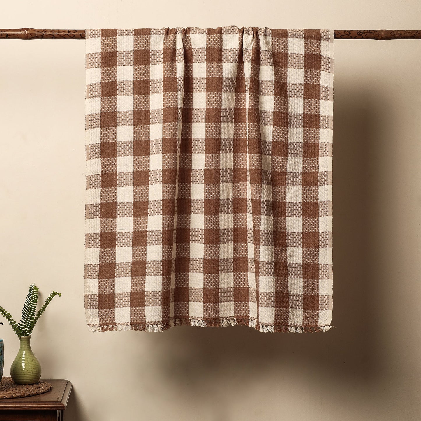 Alampur Handloom Fine Cotton Bath Towel