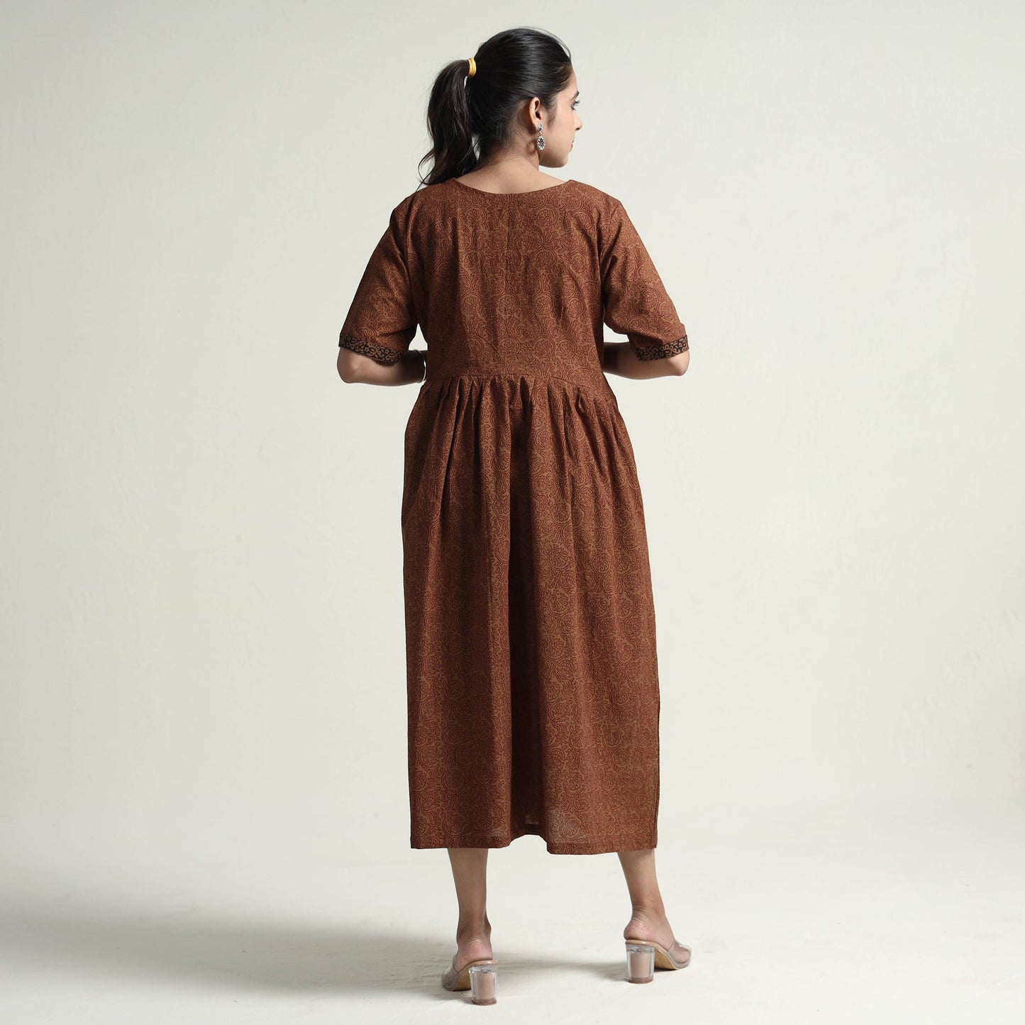 Bagh Block Printed Cotton Dress
