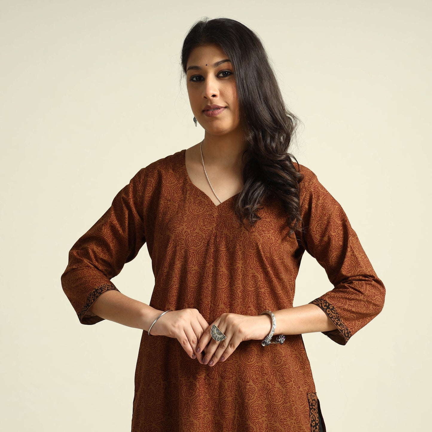 Mangalagiri Kurta with Palazzo Set