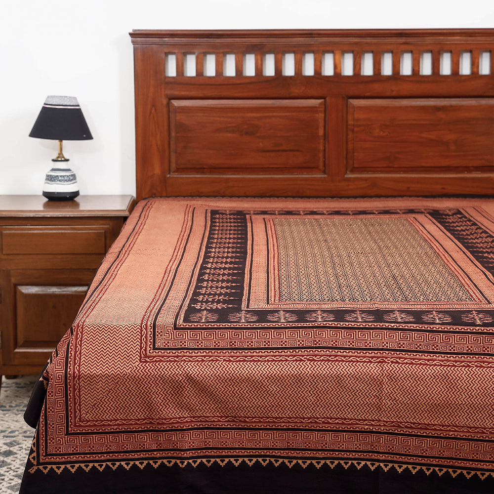 Bagh Block Printed Cotton Single Bed Cover Online at iTokri.com