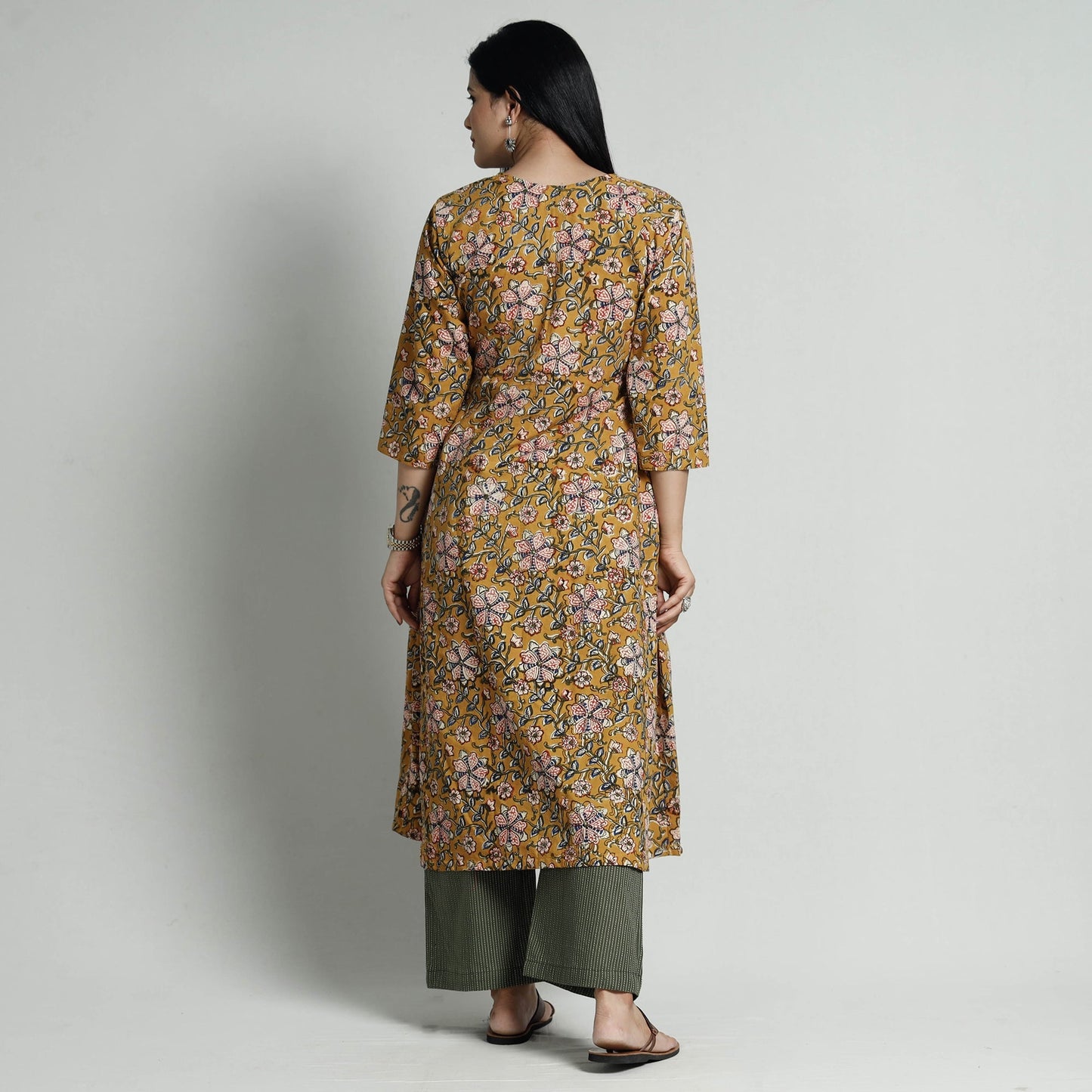 Bagru Kurta with Palazzo Set