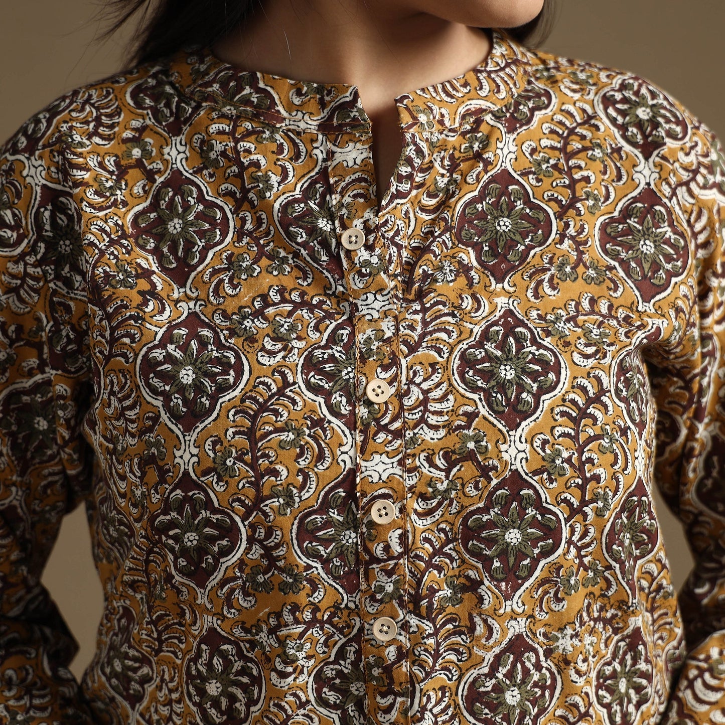 bagru print kurta