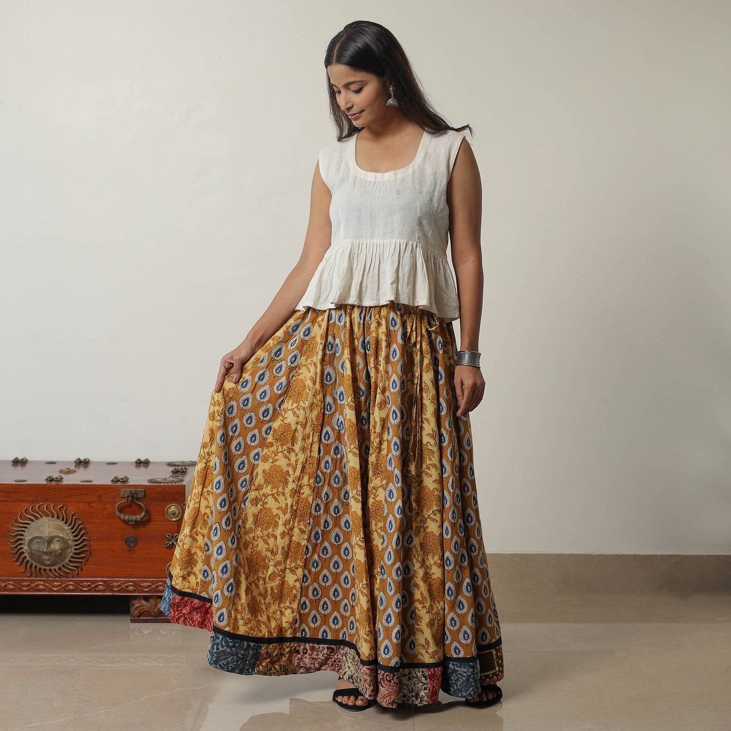 Bagru Skirt