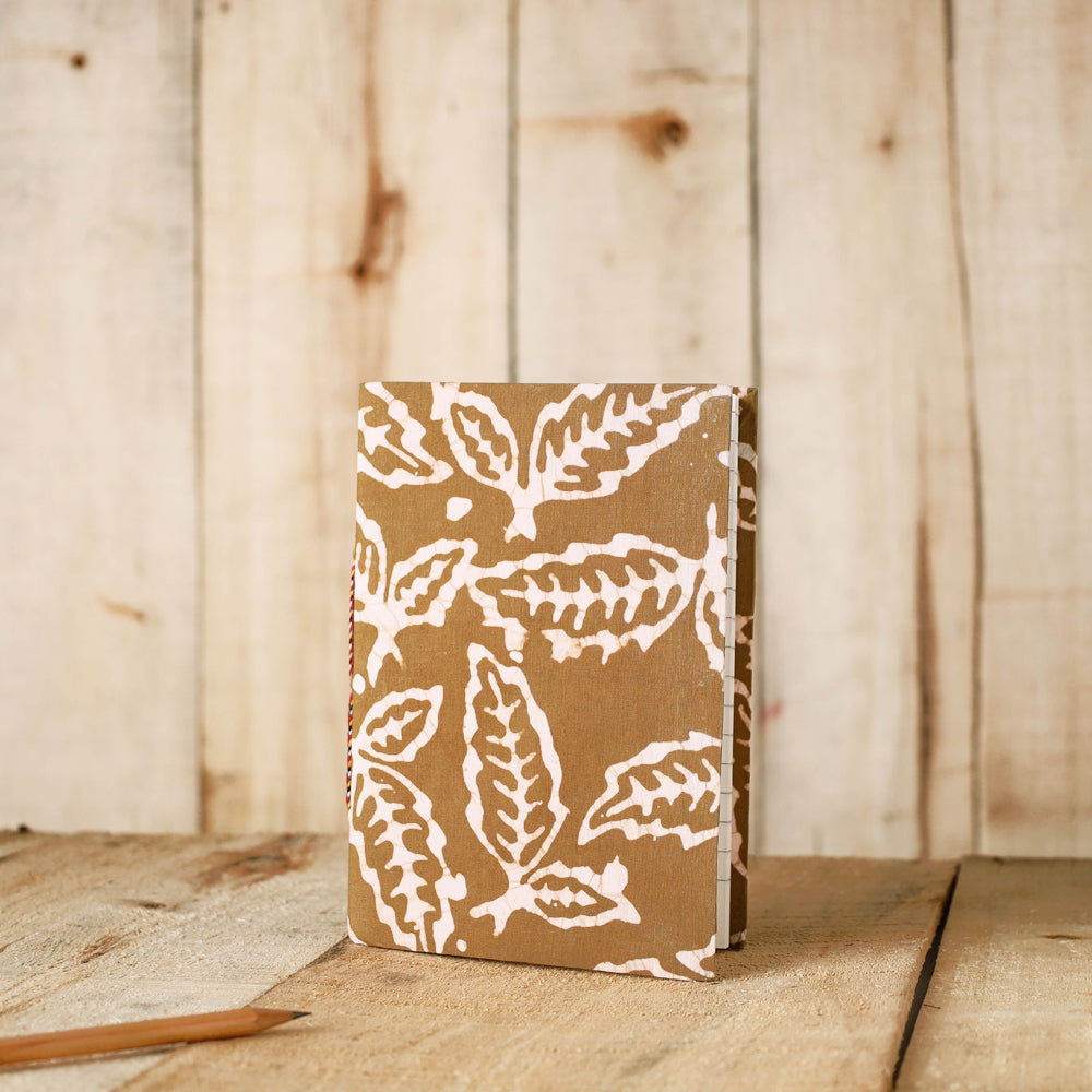 Batik Fabric Cover Handmade Paper Notebook Online in India l iTokri.com