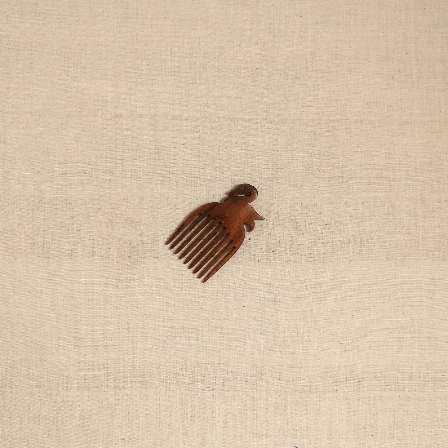 Bijnor hand carved sheesham wooden comb (small) 36