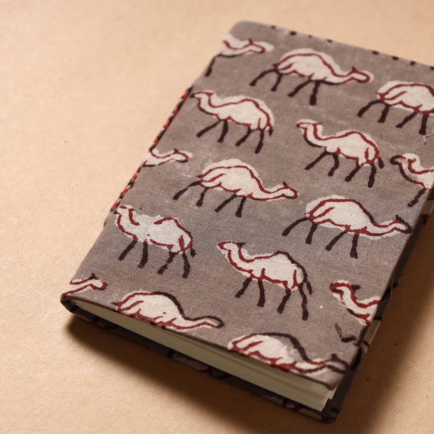Bindaas Fabric Cover Handmade Paper Notebook
