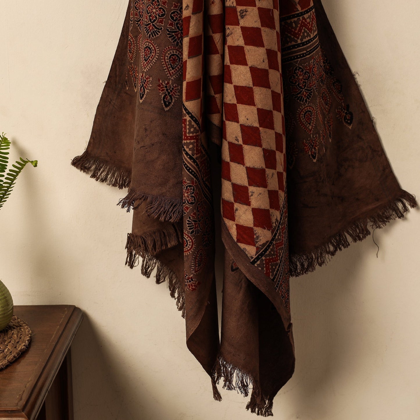 Block Printed Cotton Towel