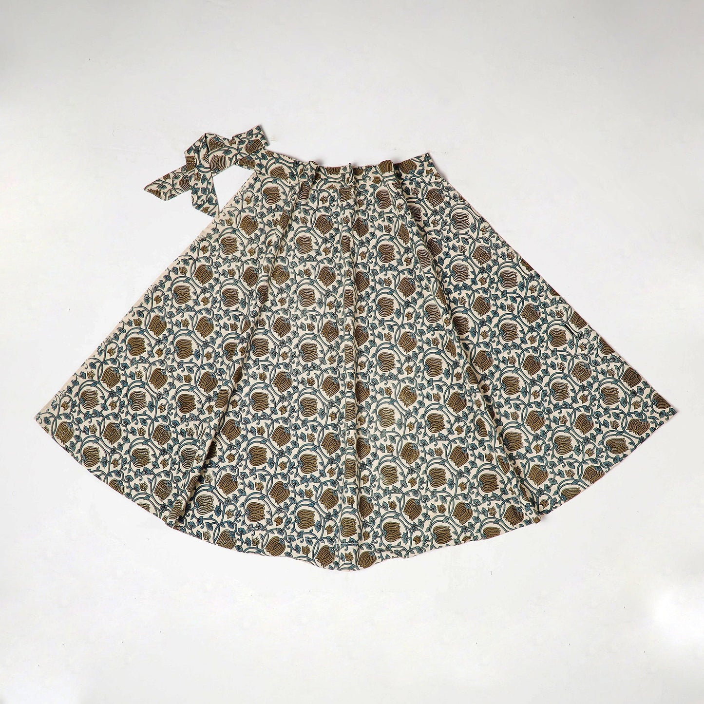 ajrakh skirt
