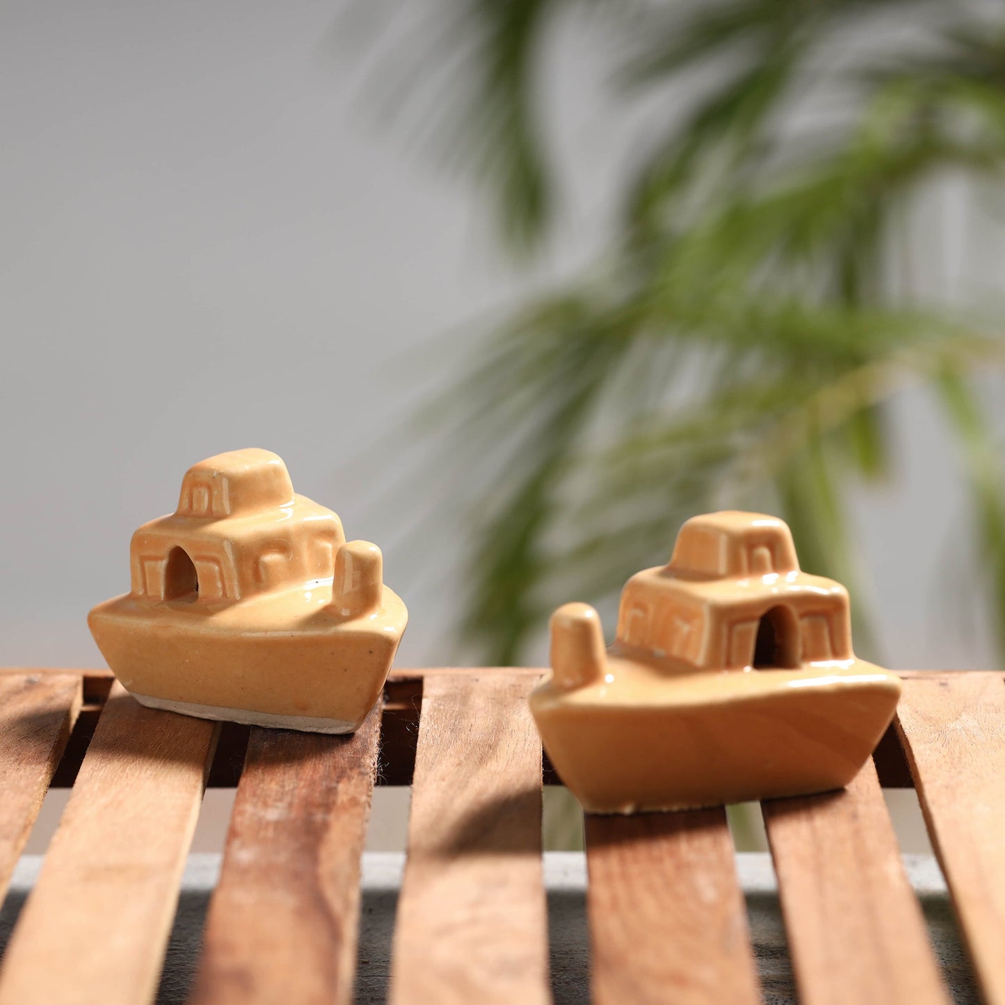 Handcrafted Ceramic Toys (Set of 2)