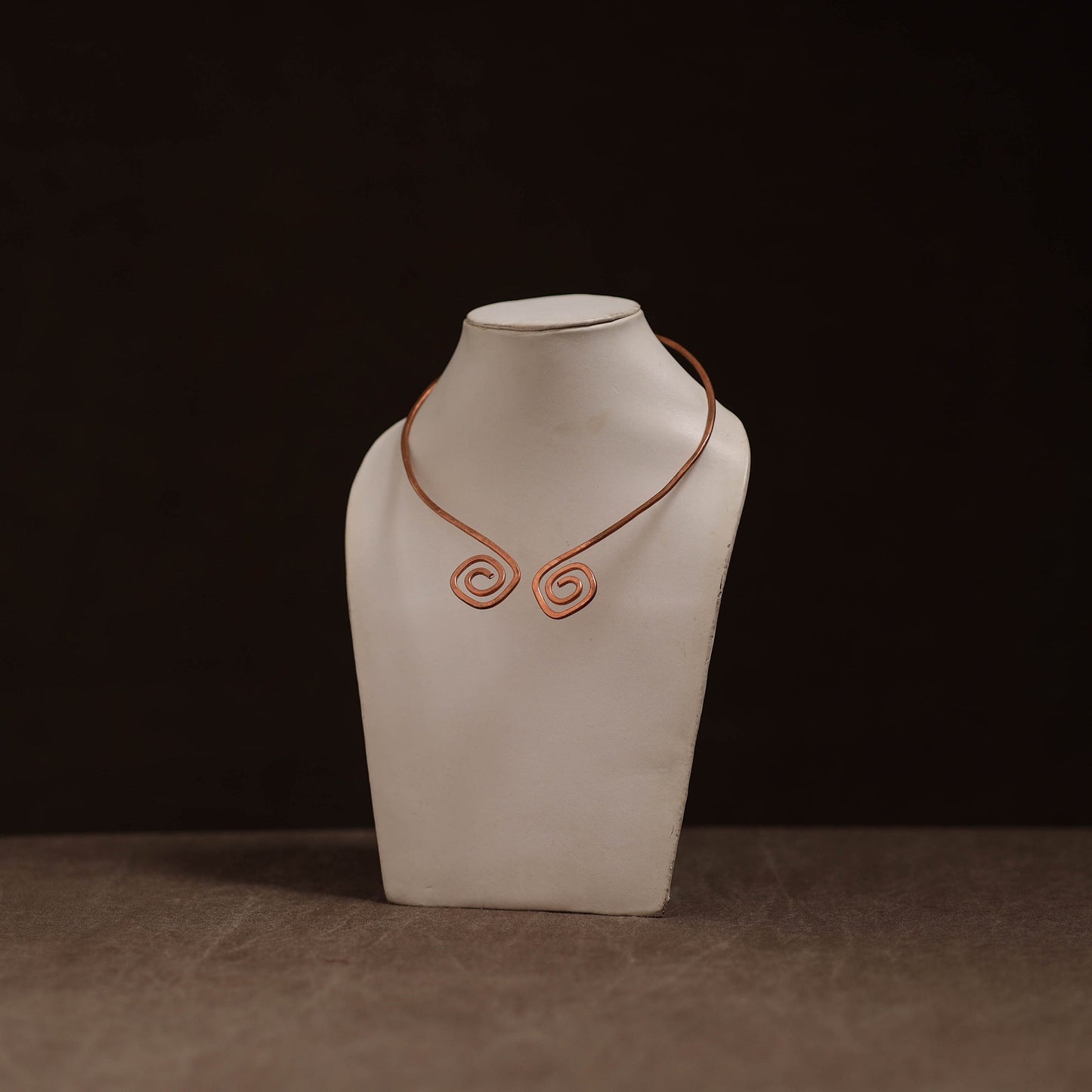 Brass metal handcrafted hasli necklace 112