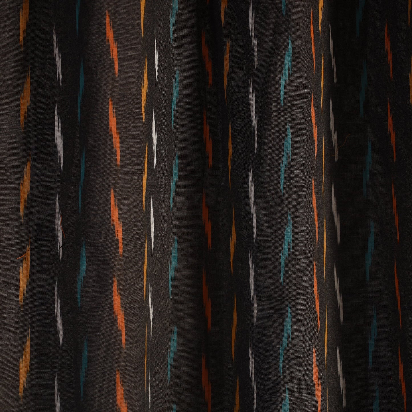 Buy Cotton Door Brown Pochampally Ikat Curtain