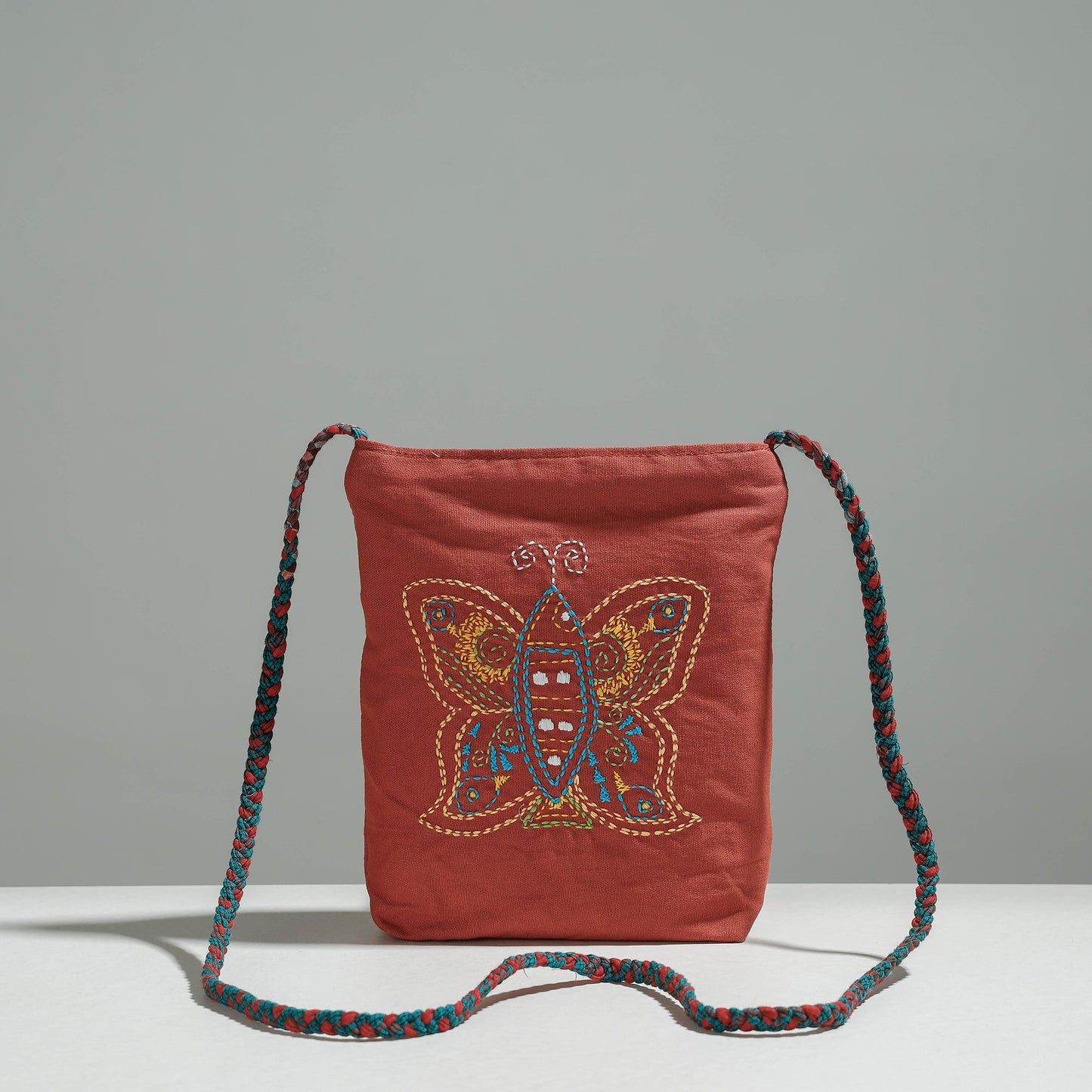 Embroidery Sling Bag