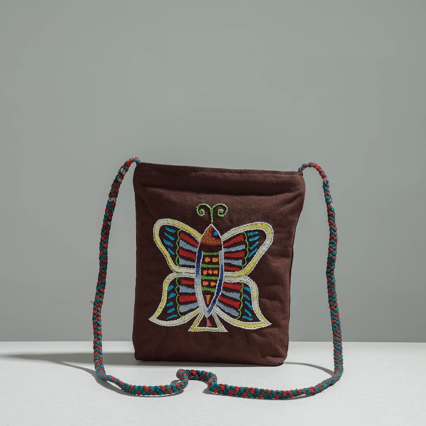 Embroidery Sling Bag