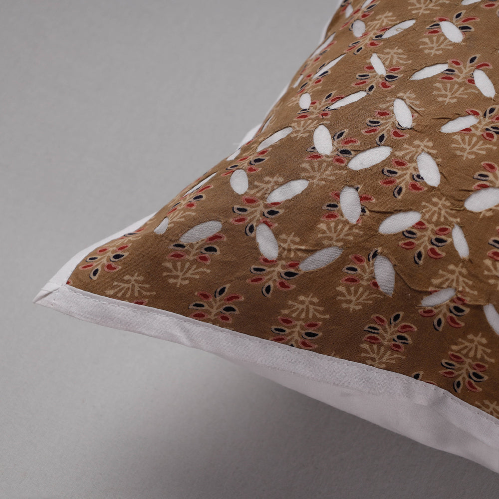 Applique work Cushion Cover