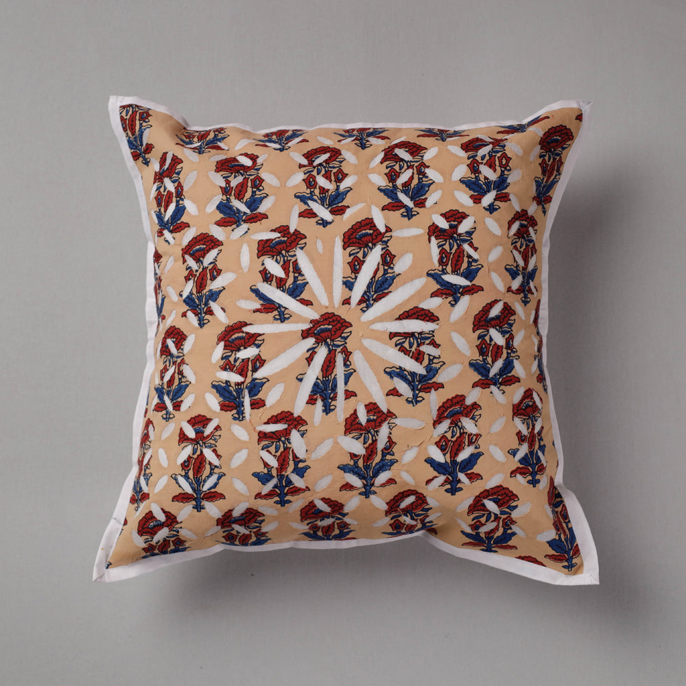 Applique Work Cushion Cover