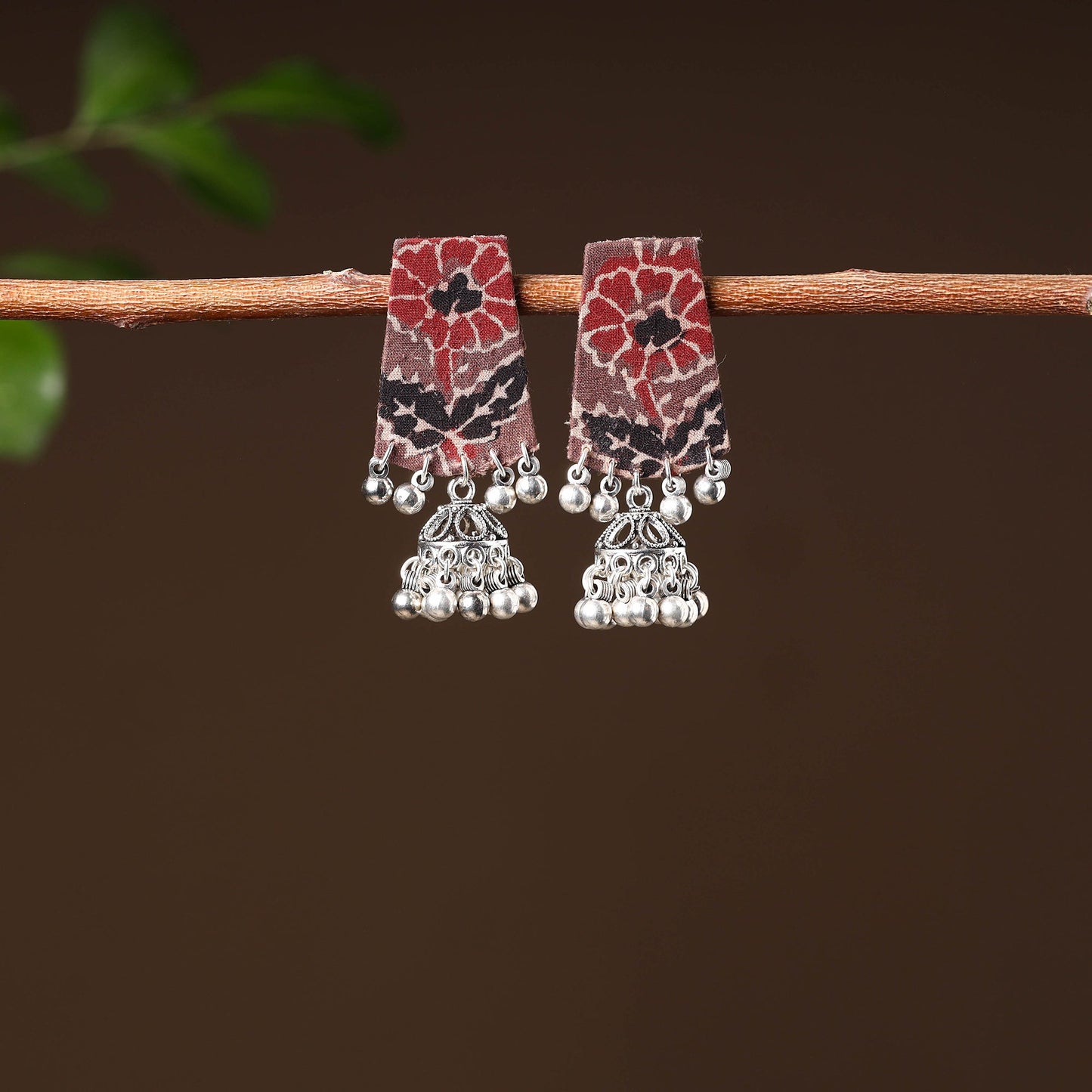 Buy Dharmi Handcrafted GS Fabart Earrings