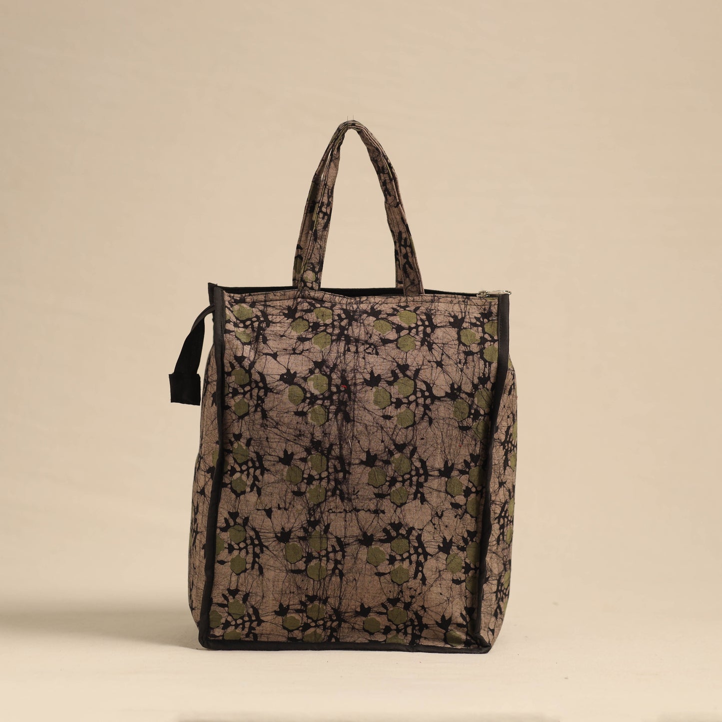 Brown Eco-Friendly Handmade Cotton Handbag for Women