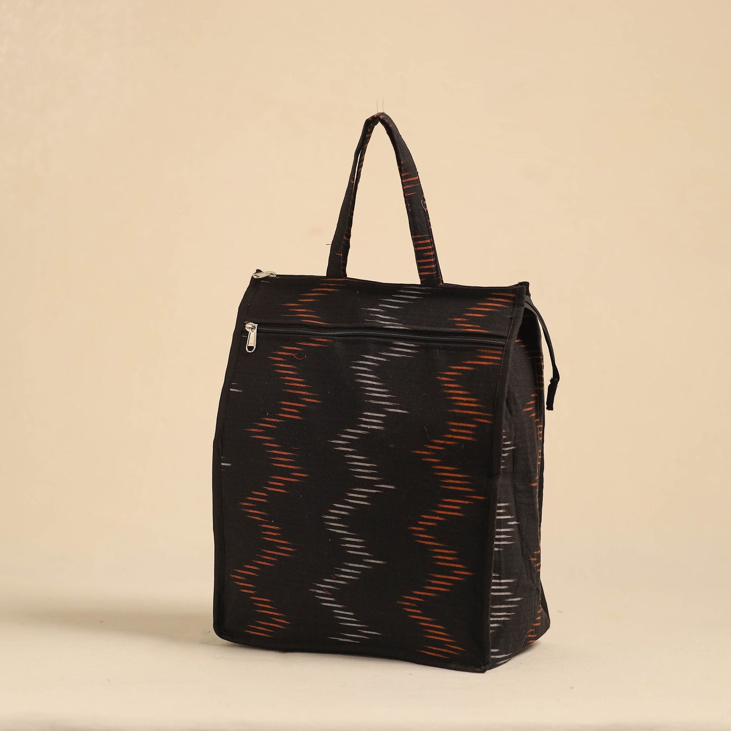 Brown Eco-Friendly Handmade Cotton Handbag for Women