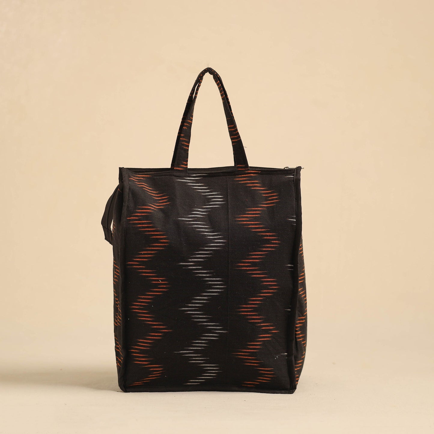 Brown Eco-Friendly Handmade Cotton Handbag for Women