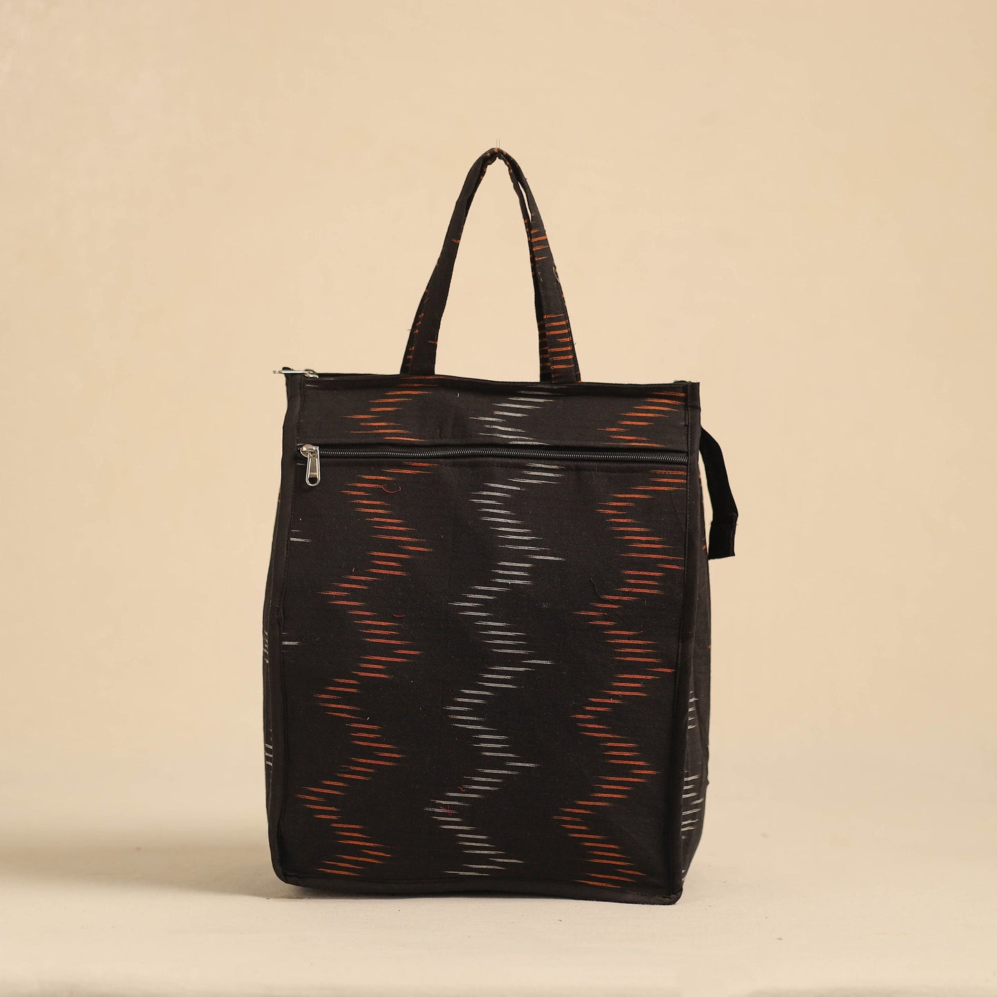 Brown Eco-Friendly Handmade Cotton Handbag for Women