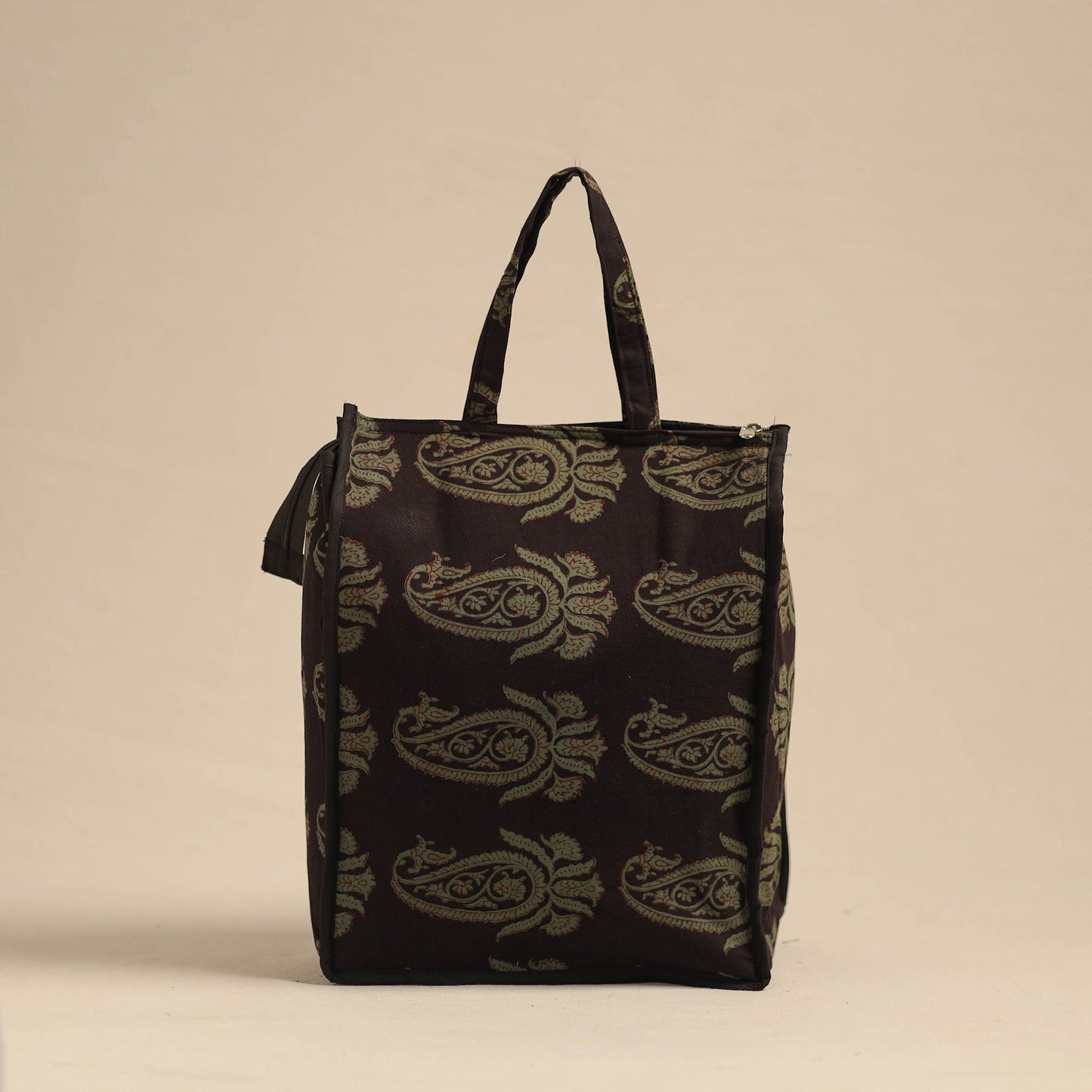 Brown Eco-Friendly Handmade Cotton Handbag for Women