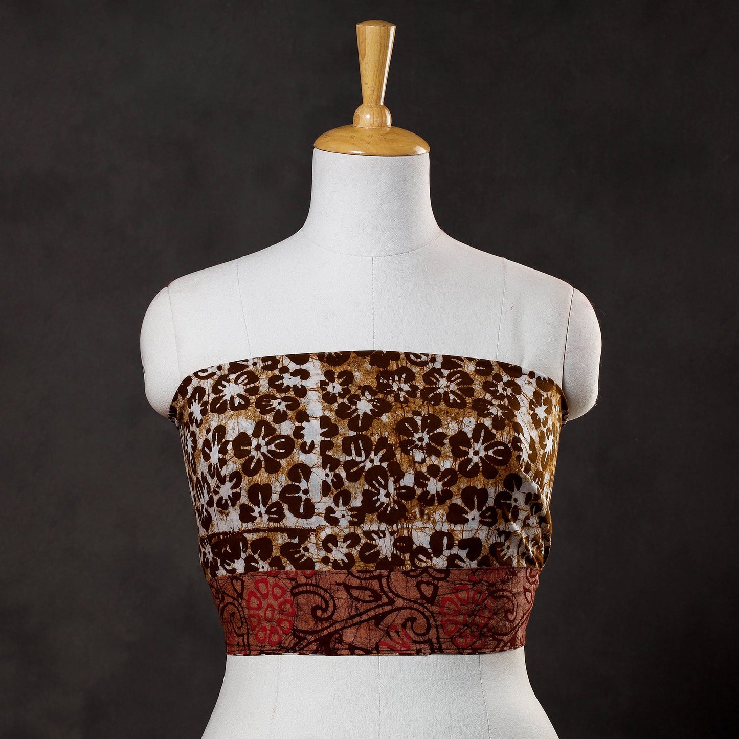 Block Printed Blouse Piece