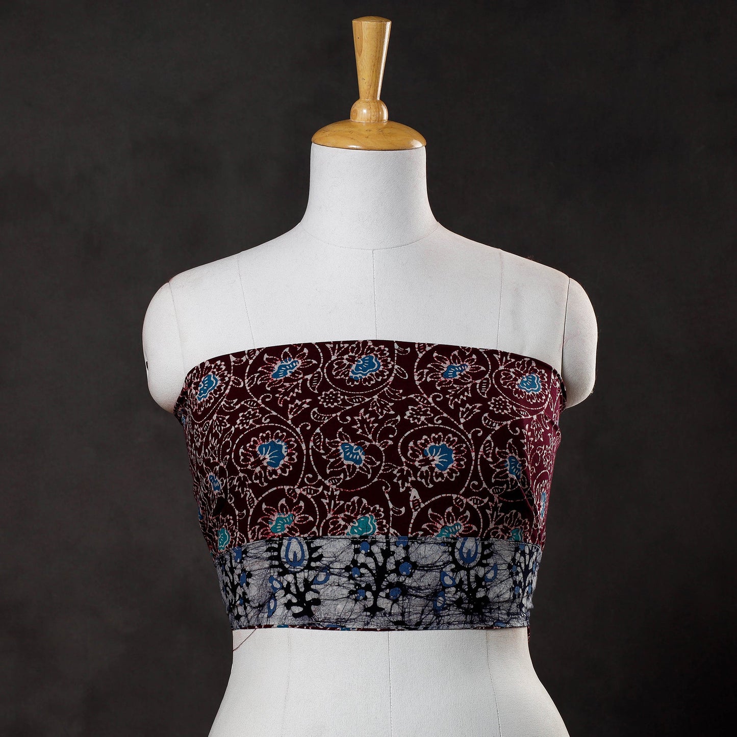 Block Printed Blouse Piece