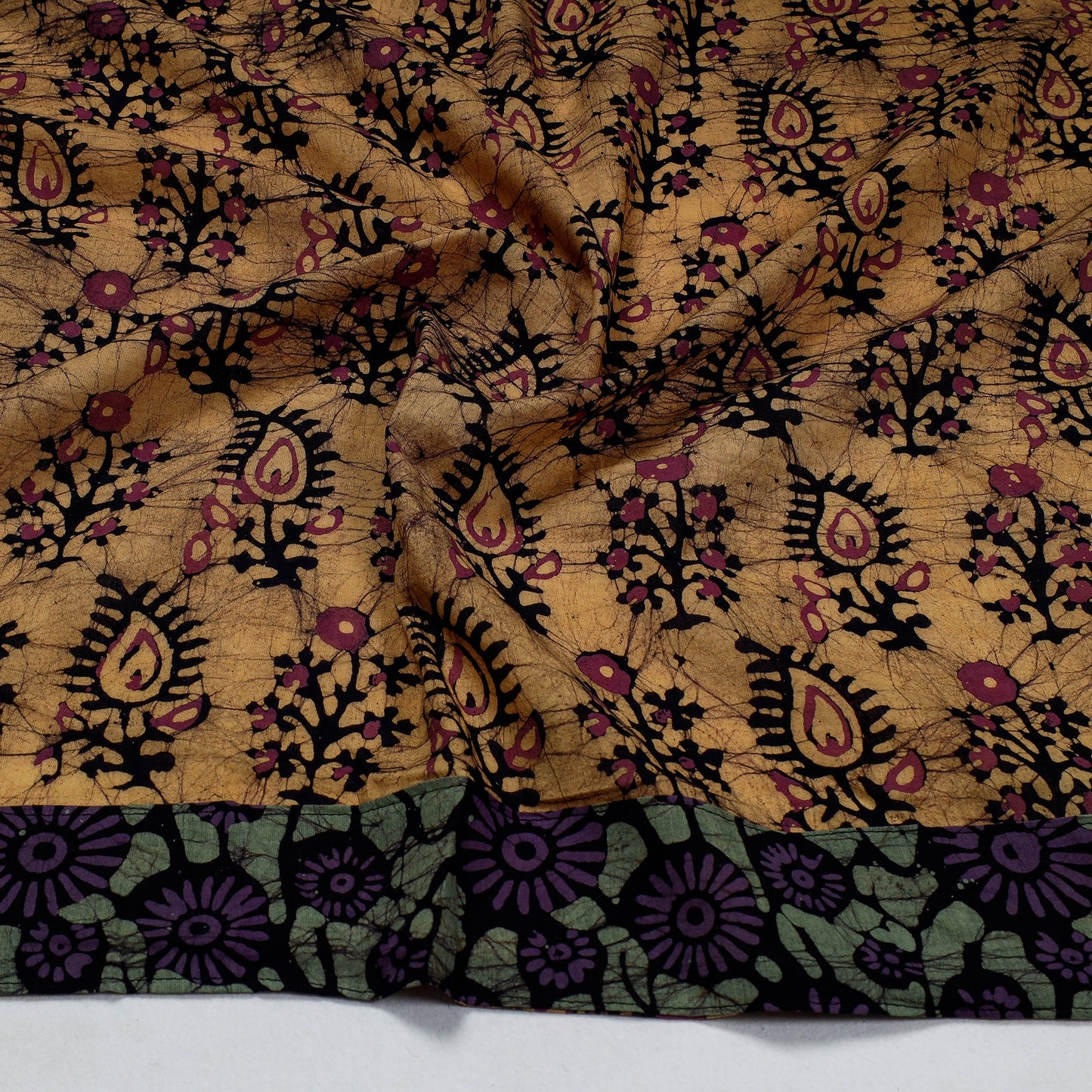 Block Printed Blouse Piece