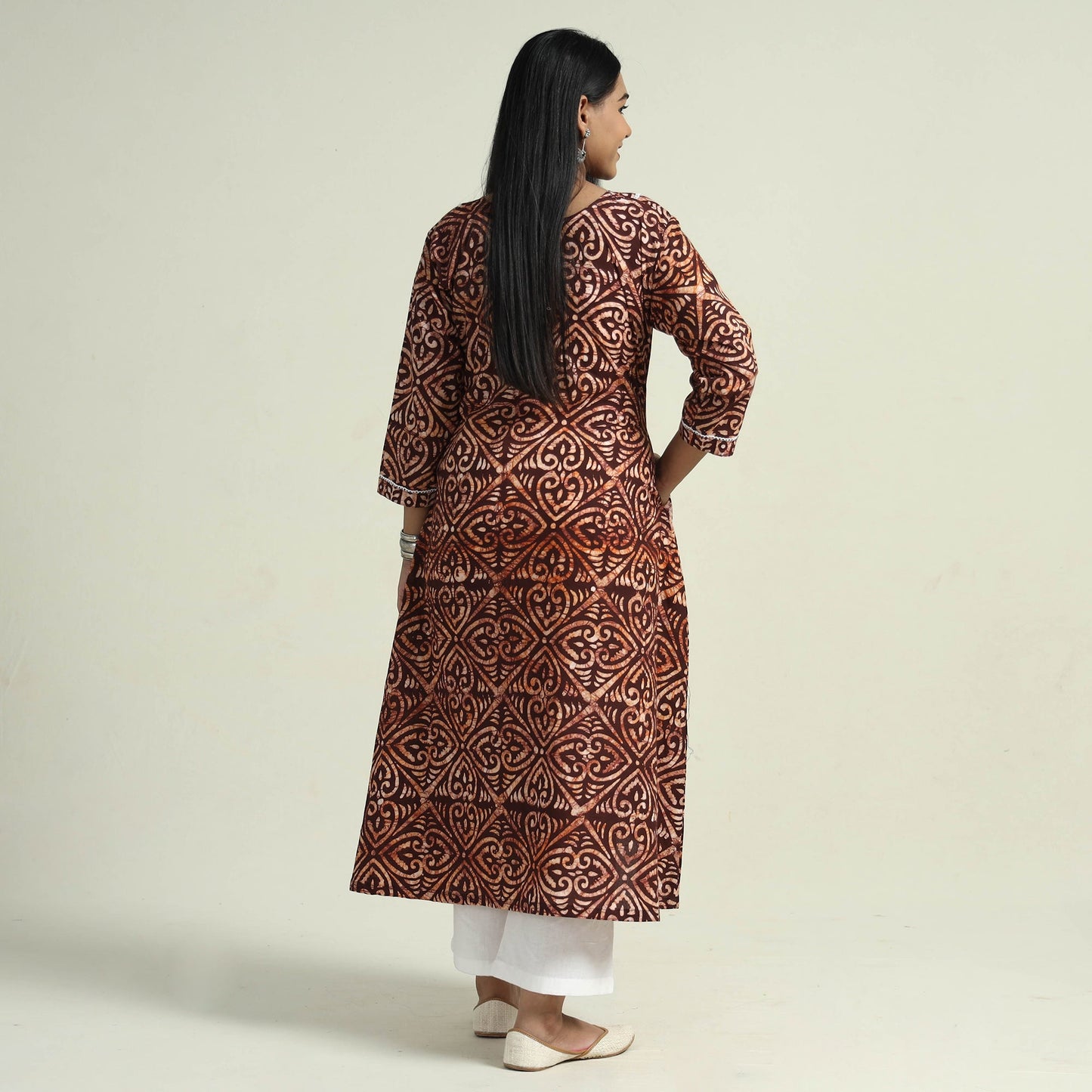 Batik Kurta with Palazzo Set