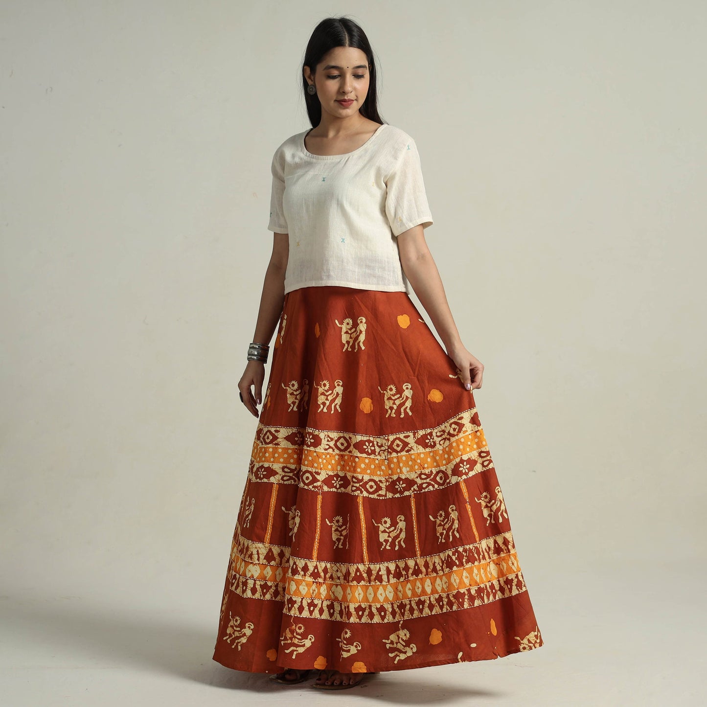 Batik skirt