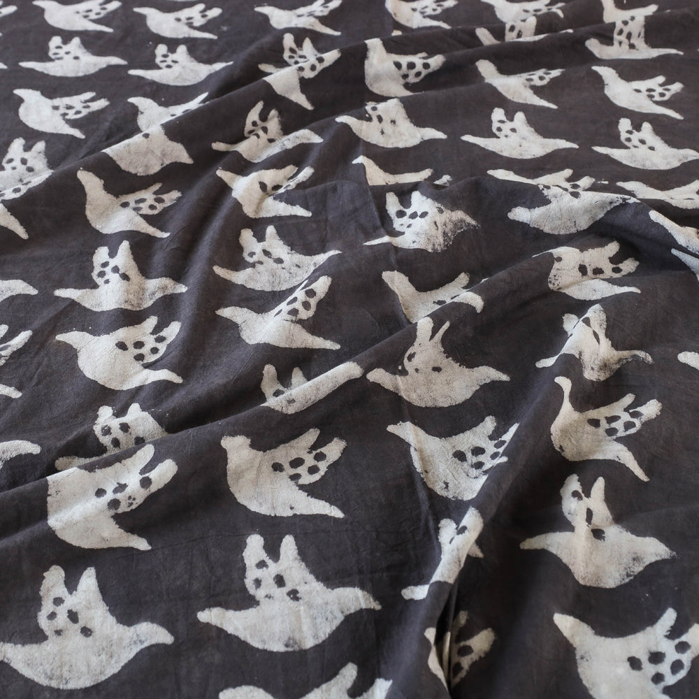 Block Art Print Cotton Double Bindaas Bed Sheet