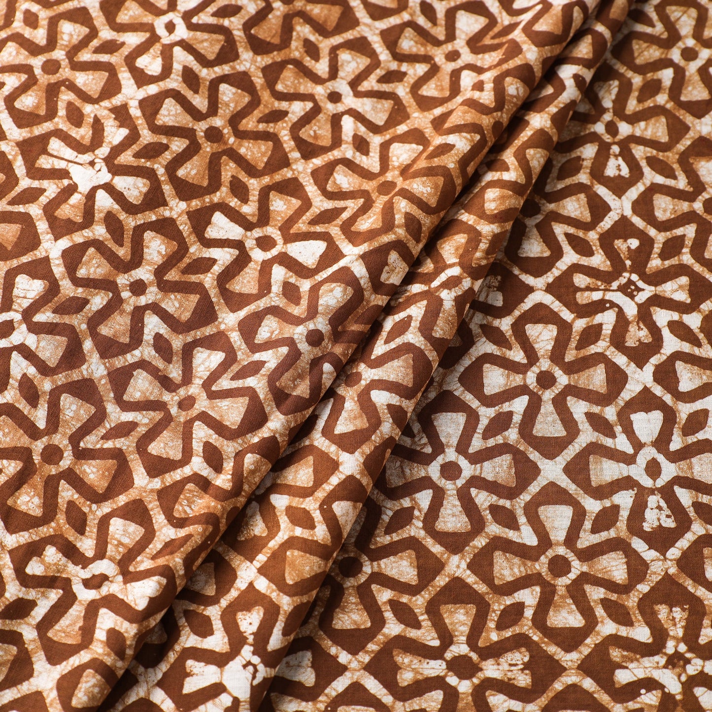 Hand Printed Cotton Batik Fabric