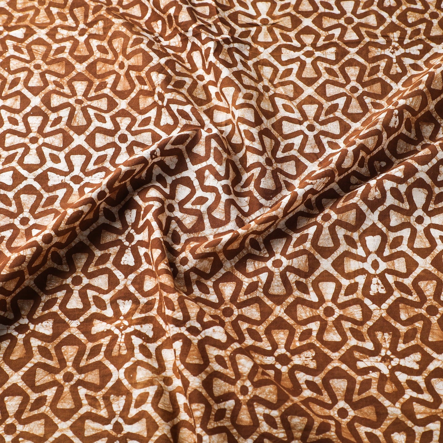 Hand Printed Cotton Batik Fabric