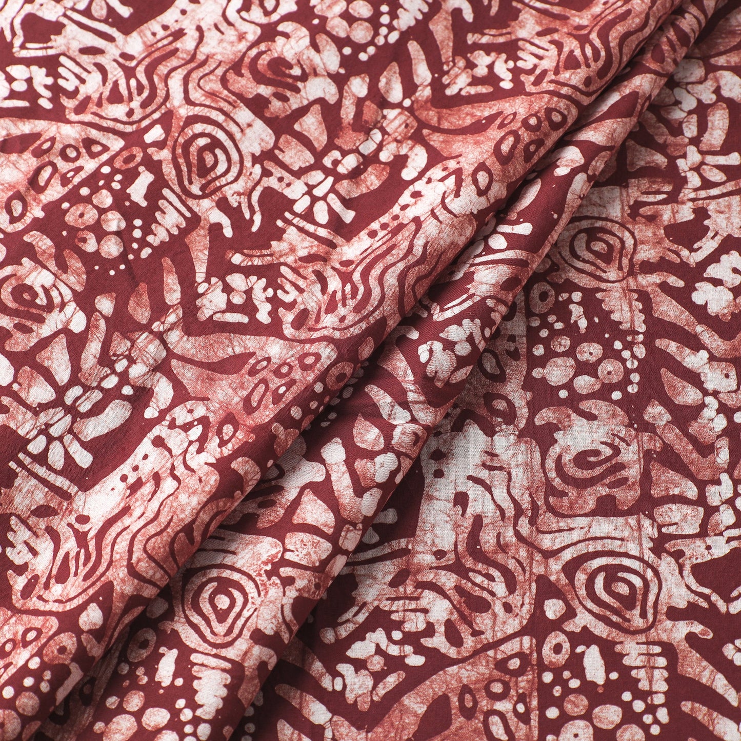 Hand Printed Cotton Batik Fabric