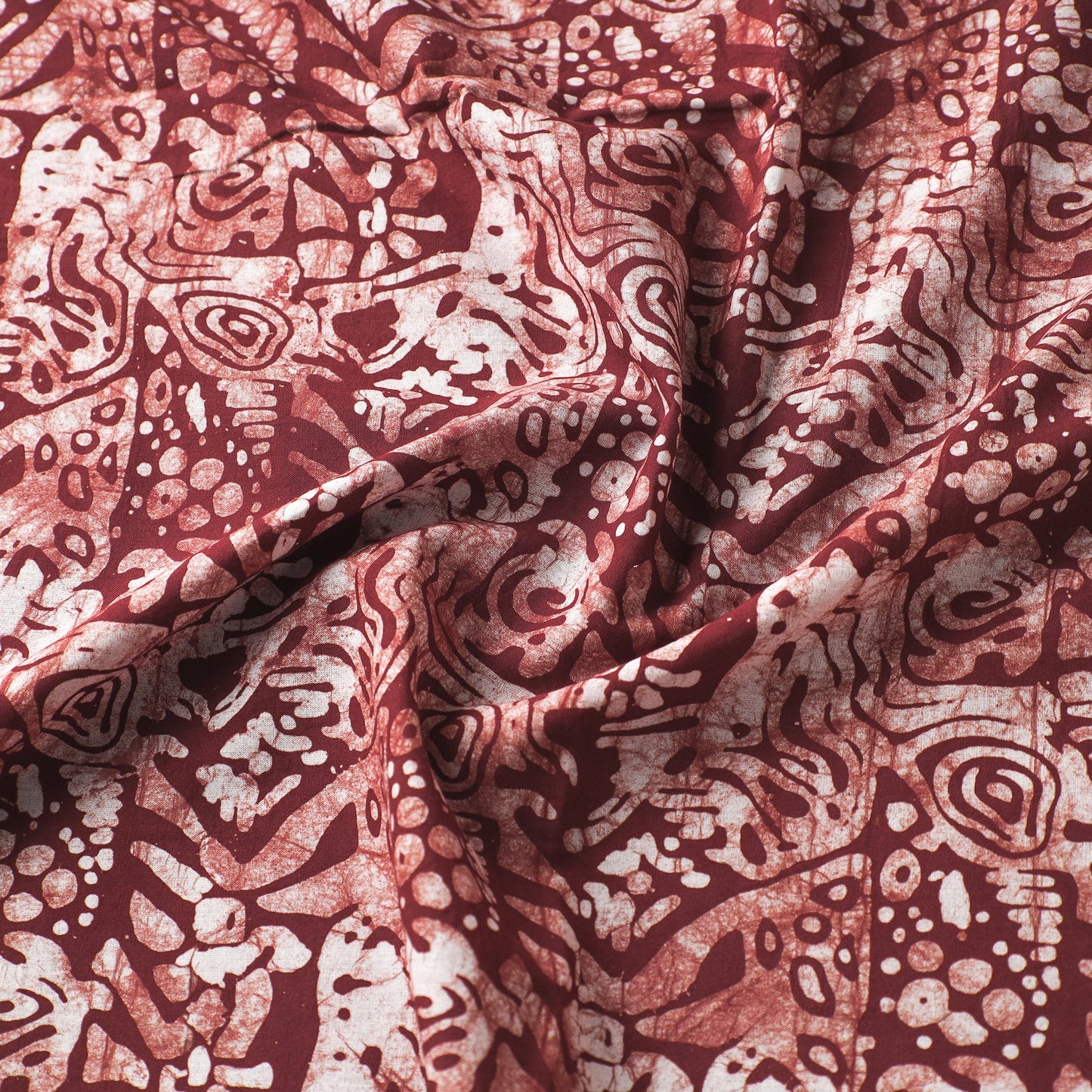 Hand Printed Cotton Batik Fabric