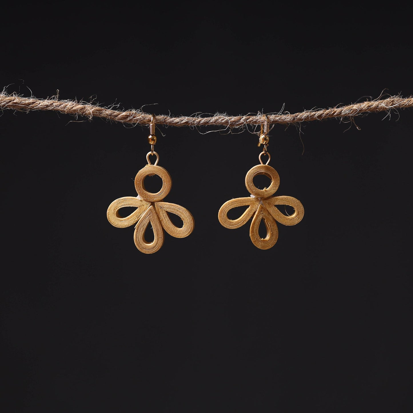 Handcrafted Bamboo Earrings