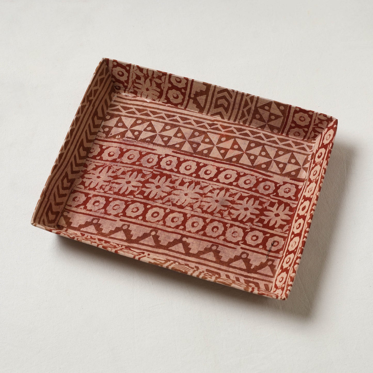 Brown - handcrafted fabric valet tray (12 x 10 in) 29