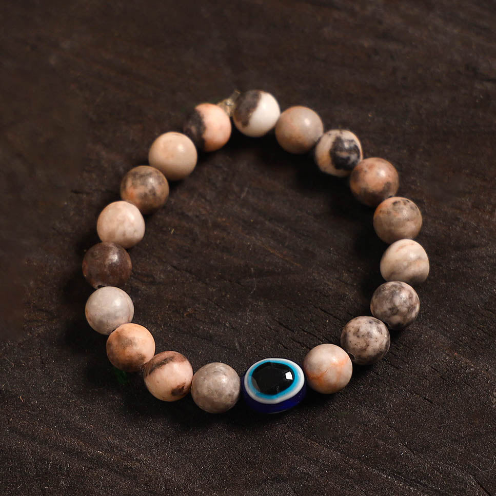 Handcrafted glass stone bracelet 10