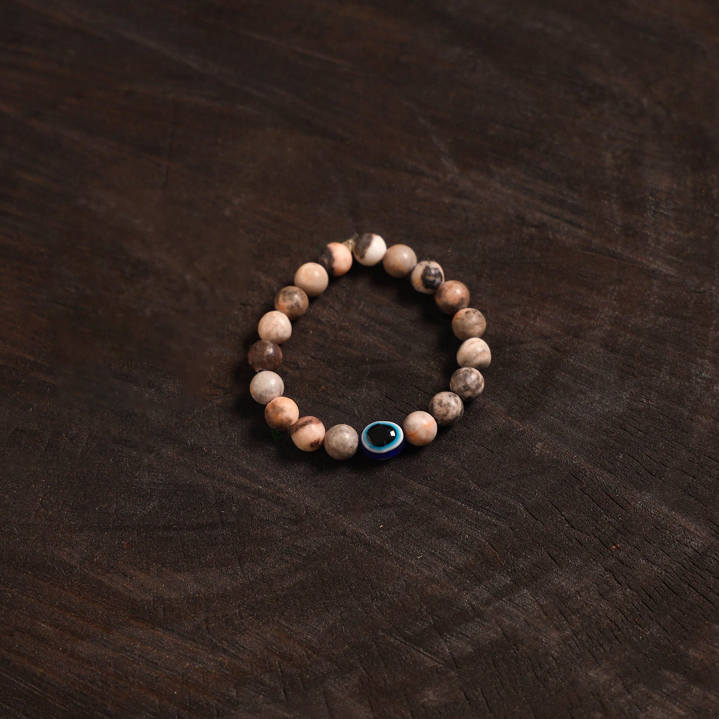 Handcrafted glass stone bracelet 10