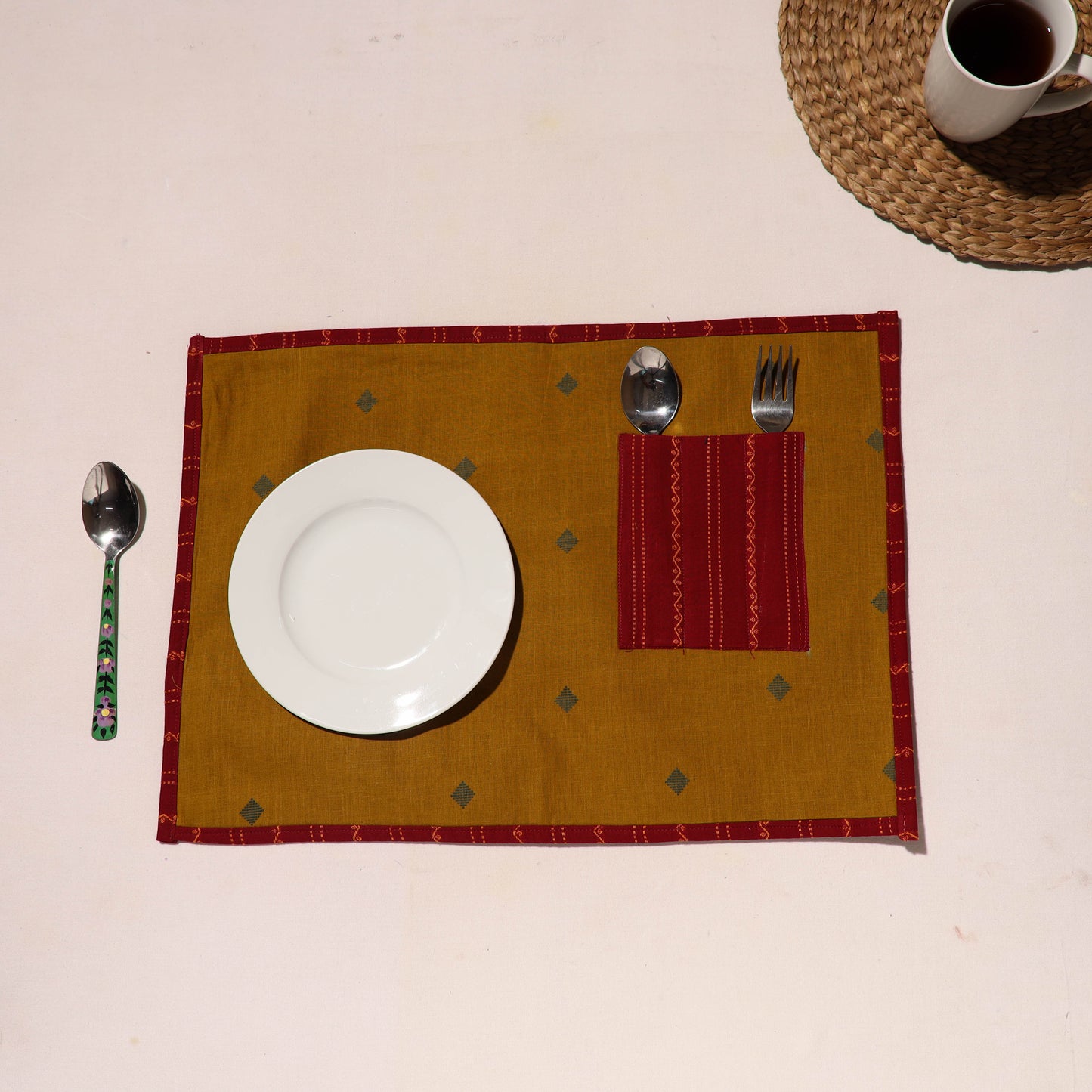 Jacquard Table Placemats for Home