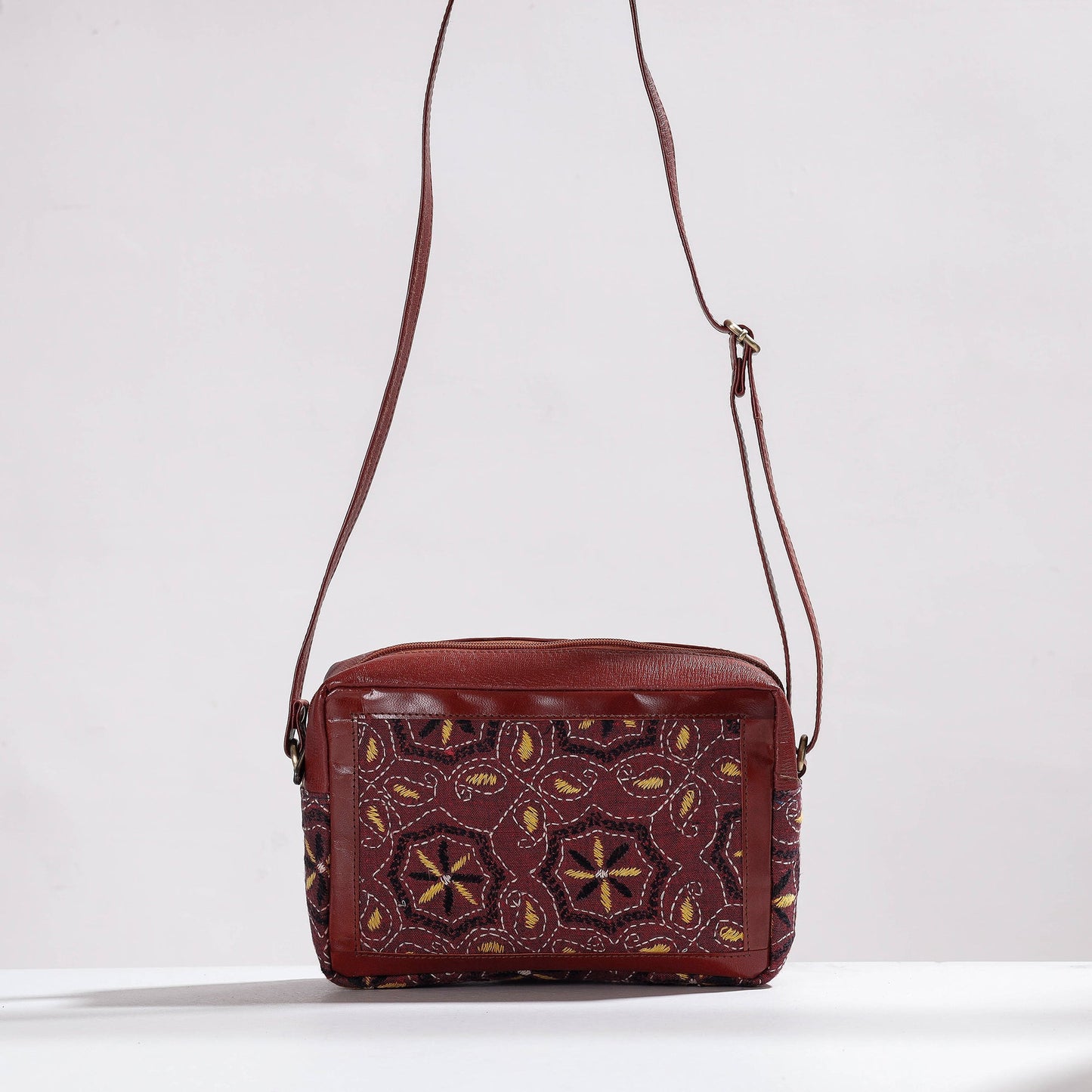 Embroidery Sling Bag