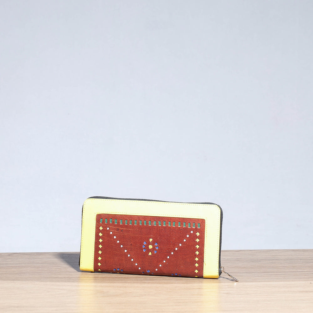 Brown Handcrafted Kutch Leather Wallet