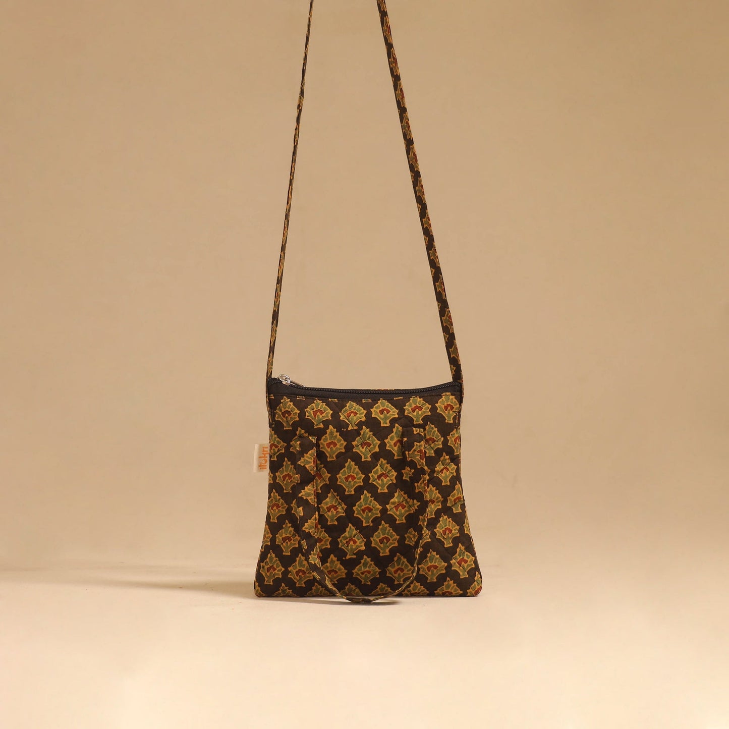 Handcrafted quilted sling bag 88