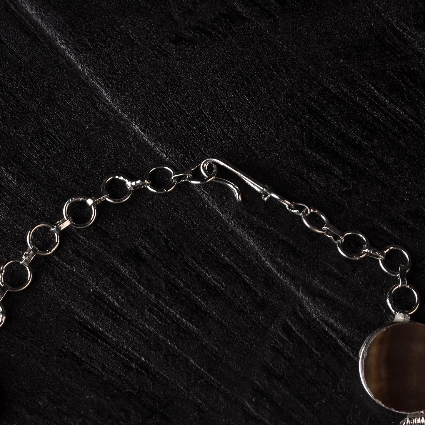 Brown - handcrafted seashell bracelet (adjustable) 30