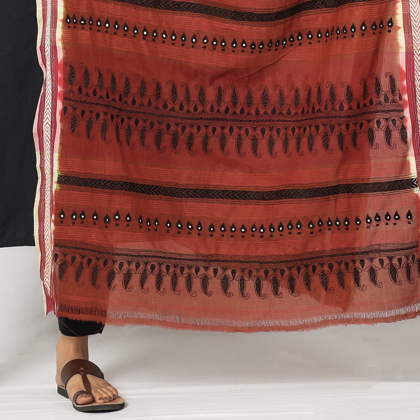 Kantha Embroidery Dupatta